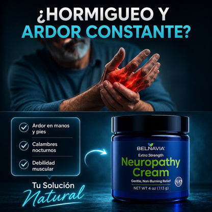 Alivio Efectivo y Natural para la Neuropatía - Fórmula Extra Fuerte