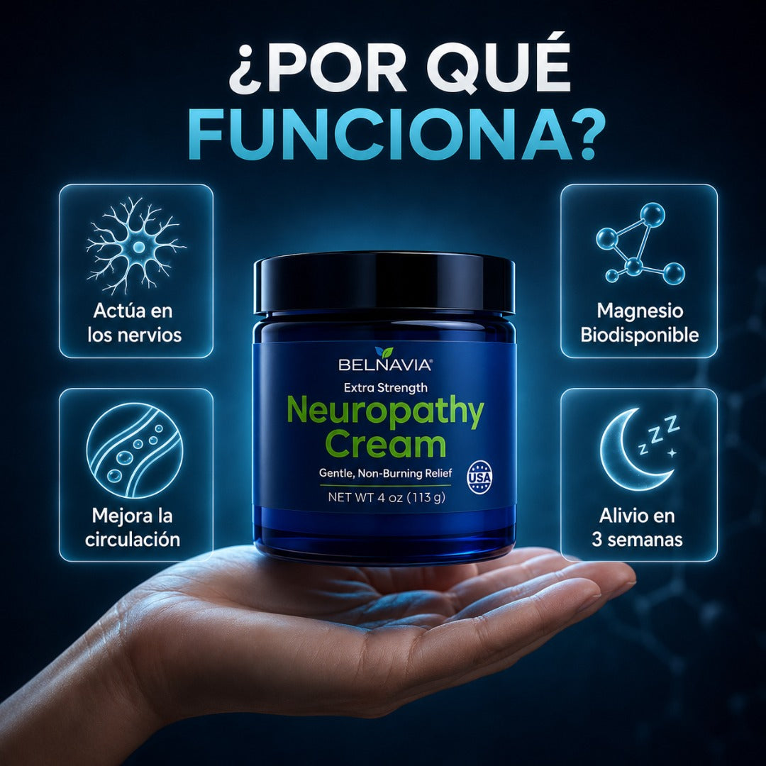 Alivio Efectivo y Natural para la Neuropatía - Fórmula Extra Fuerte