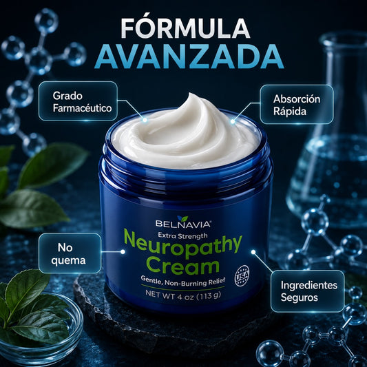 Alivio Efectivo y Natural para la Neuropatía - Fórmula Extra Fuerte
