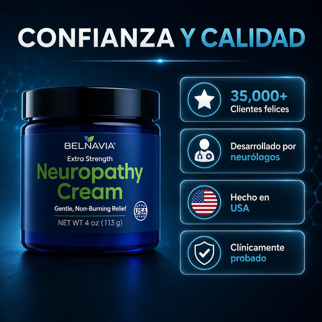Alivio Efectivo y Natural para la Neuropatía - Fórmula Extra Fuerte