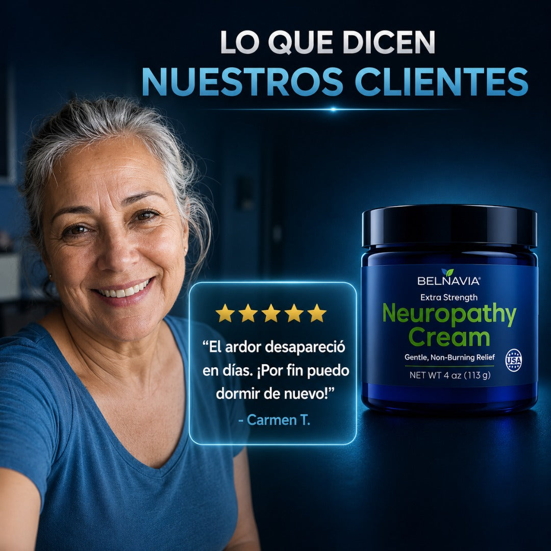 Alivio Efectivo y Natural para la Neuropatía - Fórmula Extra Fuerte