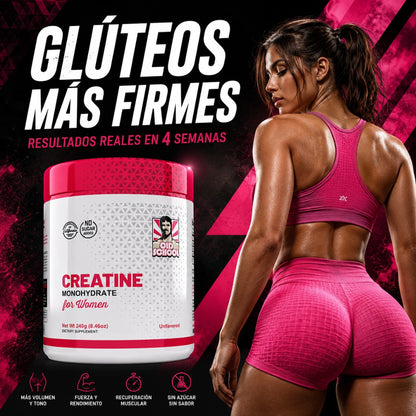 Creatina Monohidratada para Mujeres