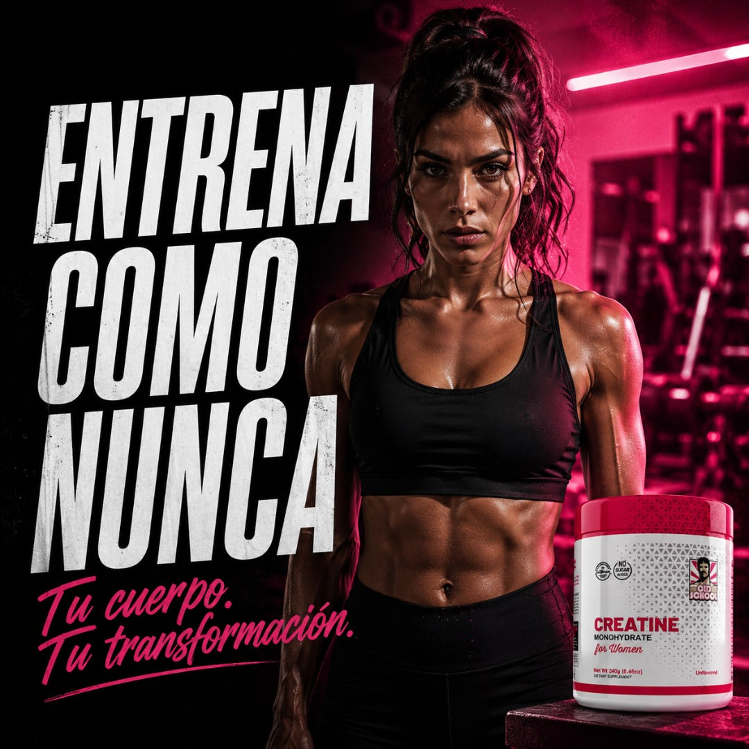 Creatina Monohidratada para Mujeres