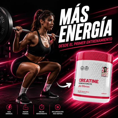 Creatina Monohidratada para Mujeres