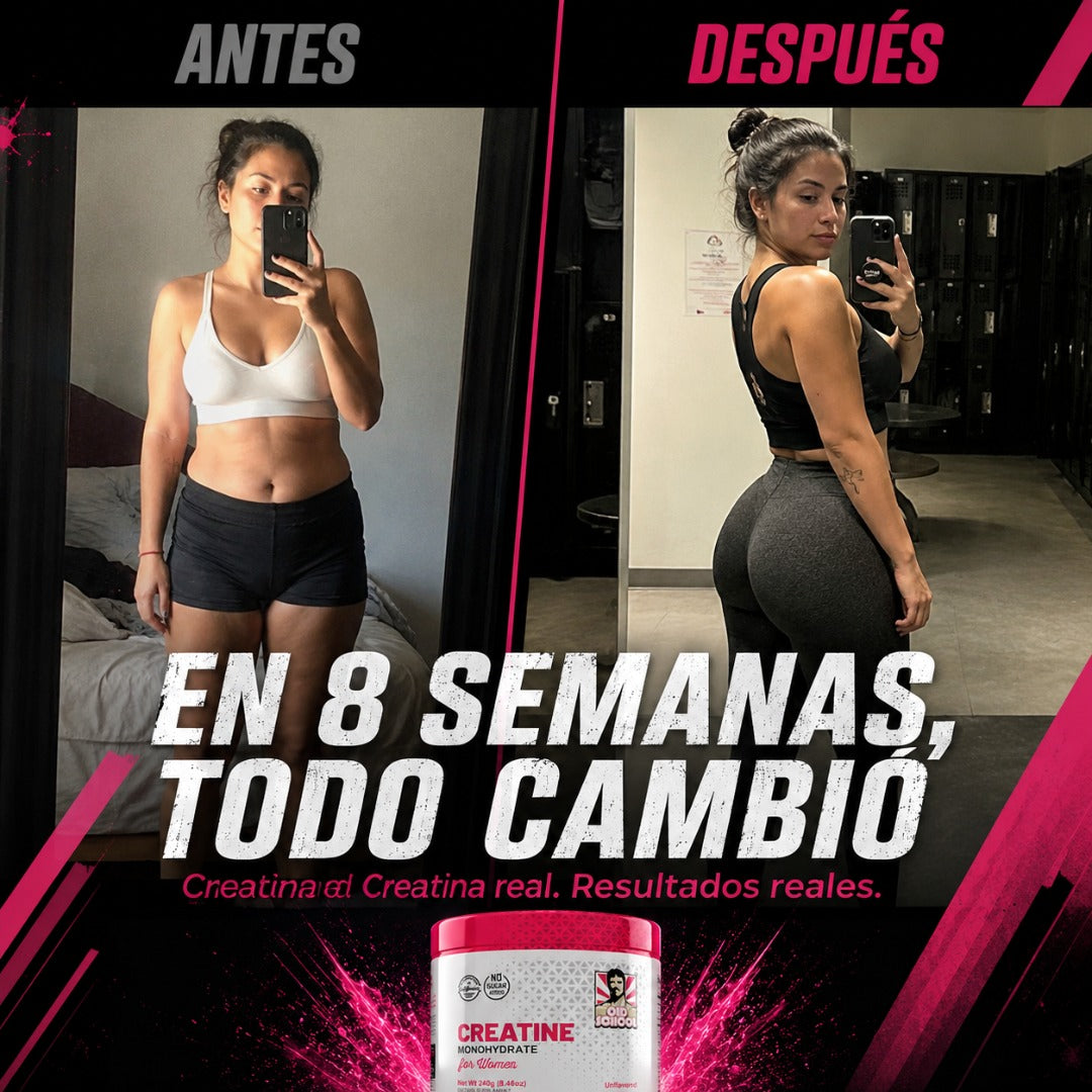 Creatina Monohidratada para Mujeres