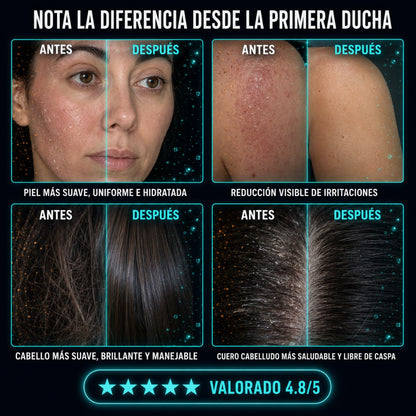 Cabezal de Ducha Filtrante Premium