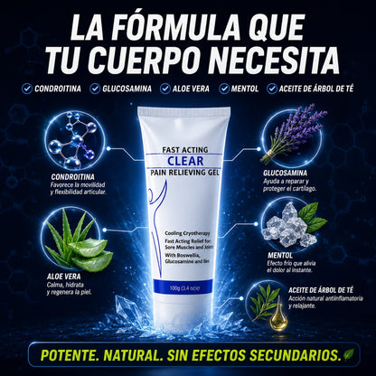 ClearZal™ - Alivio Rápido y Efectivo para Dolores Musculares y Articulares