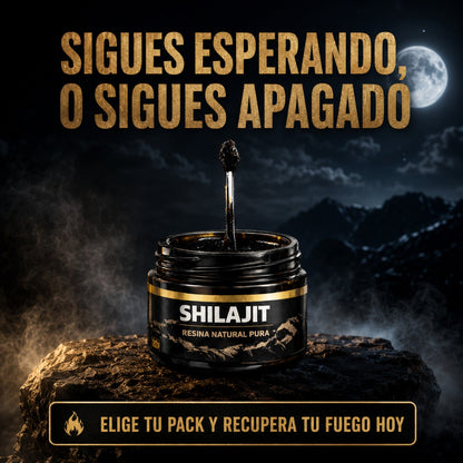 Resina SHILAJIT™ – Energía, Libido y Vitalidad Sin Químicos
